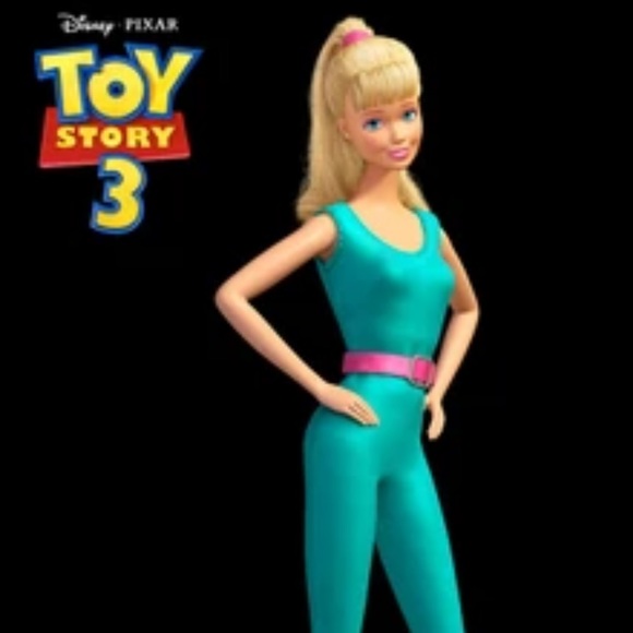 (S-6) Workout Barbie Costume Toy Story Jane Fonda Halloween Dance - Picture 7 of 9